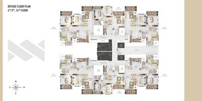 Project Image of 1700 Sq.ft 3 BHK Apartment / Flat for sale in Pashan for Rs. 23800000