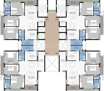 Project Image of 74.16 - 94.82 Sq.ft 3 BHK Apartment for buy in Value Space Tower