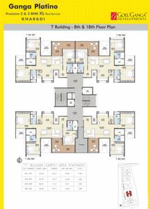 Project Image of 738.73 - 1523.09 Sq.ft 2 BHK Apartment for buy in Goel Ganga Platino
