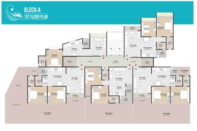 Project Image of 560.0 - 632.0 Sq.ft 2 BHK Apartment for buy in Tulsi Gateway