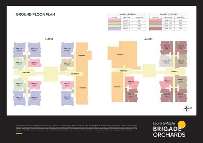 Project Image of 448.54 - 1051.21 Sq.ft 1 BHK Apartment for buy in Laurel And Maple At Brigade Orchards