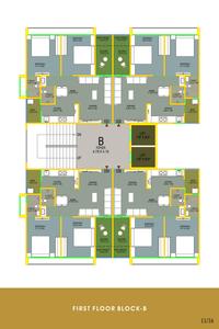 Project Image of 591.48 - 822.47 Sq.ft 2 BHK Apartment for buy in Shree Hari Radhe County