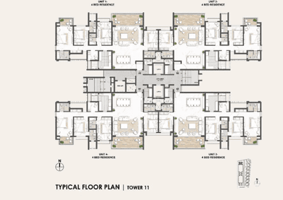 Project Image of 1200.0 - 2150.0 Sq.ft 3 BHK Apartment for buy in Lodha Camelot