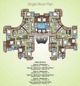 Project Image of 1185.0 - 1820.0 Sq.ft 2 BHK Apartment for buy in Greenwoods