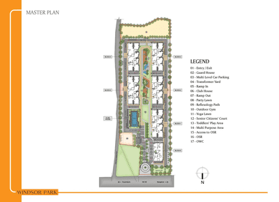 Project Image of 588.0 - 1427.0 Sq.ft 1 BHK Apartment for buy in Prestige Windsor Park