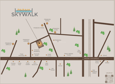 Project Image of 837.22 - 850.99 Sq.ft 2 BHK Apartment for buy in Param Skywalk