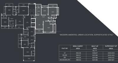 Project Image of 1019.97 - 1173.41 Sq.ft 2 BHK Apartment for buy in Pioneer Emerald