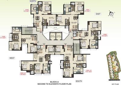 Project Image of 913.0 - 1205.0 Sq.ft 2 BHK Apartment for buy in Real Padmasri