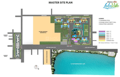 Project Image of 518.0 - 1281.0 Sq.ft 2 BHK Apartment for buy in Siddha Eden Lakeville Phase I