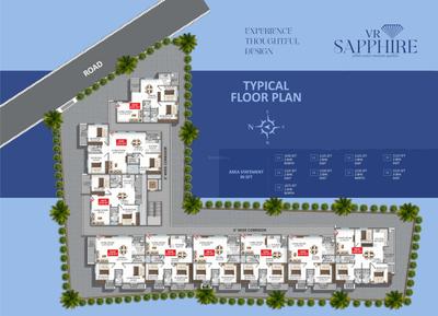 Project Image of 1075.0 - 1515.0 Sq.ft 2 BHK Apartment for buy in VR Sapphire
