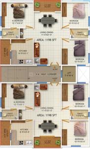 Project Image of 0.0 - 1198.0 Sq.ft 2 BHK Apartment for buy in Privilege Homz Sai Jyothi