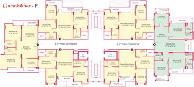 Project Image of 572.0 - 1850.0 Sq.ft 1 BHK Apartment for buy in Gurupragya Gurushikhar