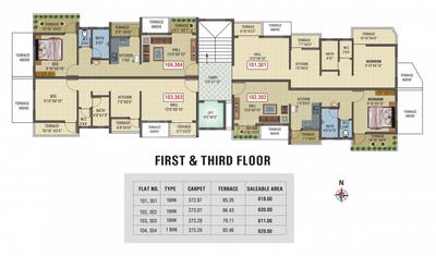 Project Image of 0.0 - 405.0 Sq.ft 1 BHK Apartment for buy in Sunrise Enclave