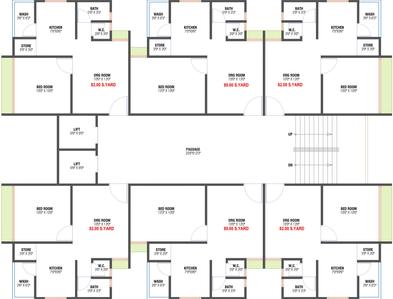 Project Image of 738.0 - 801.0 Sq.ft 1 BHK Apartment for buy in Krishna Shyam Heights