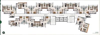 Project Image of 349.0 - 437.0 Sq.ft 1 BHK Apartment for buy in Gami Tiara