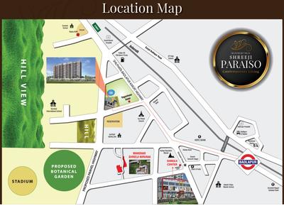 Project Image of 447.99 - 1154.11 Sq.ft 1 BHK Apartment for buy in Manohar Vikas Shreeji Paraiso Phase 2