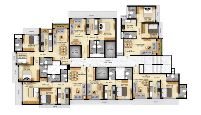 Project Image of 405.26 - 790.0 Sq.ft 1 BHK Apartment for buy in Sri Arthaya