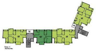 Project Image of 1428.0 - 2600.0 Sq.ft 2 BHK Apartment for buy in Hiland Lake Town Lake Residences