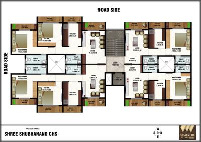 Project Image of 440.0 - 610.0 Sq.ft 1 BHK Apartment for buy in Marathe Shubhanand NX And Greenland NX