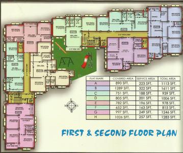 Project Image of 978.0 - 1611.0 Sq.ft 2 BHK Apartment for buy in 4Walls Mohonkunj
