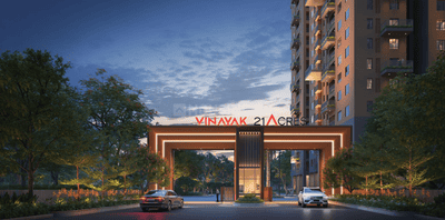 Project Image of 597.0 - 877.0 Sq.ft 2 BHK Apartment for buy in Vinayak 21 Acres