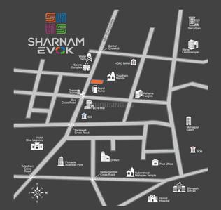 Project Image of 1070.79 - 1172.94 Sq.ft 3 BHK Apartment for buy in Shreeji Sharnam Evok