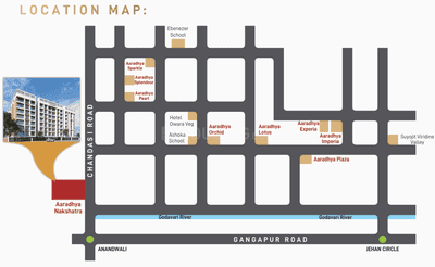 Project Image of 1230.0 - 1775.0 Sq.ft 2 BHK Apartment for buy in Aaradhya Nakshatra