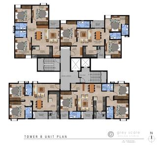 Project Image of 965.0 - 1016.0 Sq.ft 3 BHK Apartment for buy in GR Samskruthi