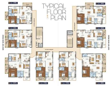 Project Image of 1650.0 - 1780.0 Sq.ft 3 BHK Apartment for buy in Mahalaxmi Sri Nilayam
