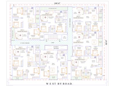 Sai Aishwarya Homes Sai Aishwarya Homes Cluster Plan from 1st to 7th Floor 1