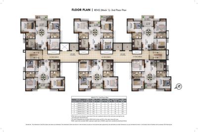 Project Image of 903.0 - 1130.0 Sq.ft 3 BHK Apartment for buy in Merlin Lakescape Phase II