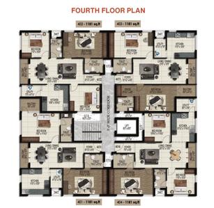 Project Image of 0.0 - 1531.0 Sq.ft 3 BHK Apartment for buy in Harmony Sumitra