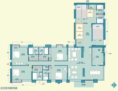 Project Image of 0.0 - 4500.0 Sq.ft 4 BHK Apartment for buy in Saltee Sattvam