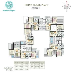 Project Image of 822.04 - 1784.44 Sq.ft 1 BHK Apartment for buy in KTR Habour Heights