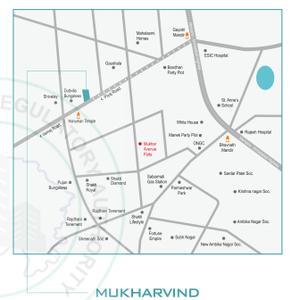 Project Image of 1095.87 - 1364.65 Sq.ft 3 BHK Apartment for buy in Shreenathji Mukharvind