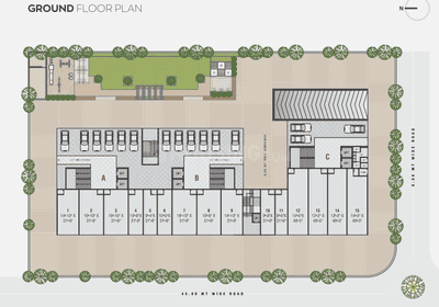 Project Image of 771.45 - 1171.01 Sq.ft 2 BHK Apartment for buy in Shreenath Vaidehi Shine