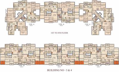 Project Image of 387.0 - 646.0 Sq.ft 1 BHK Apartment for buy in S S Namo Shivaasthu City Building No 3