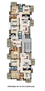 Project Image of 872.0 - 1262.0 Sq.ft 2 BHK Apartment for buy in ABS Florentine