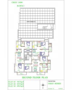 Project Image of 525.0 - 721.0 Sq.ft 2 BHK Apartment for buy in Crest Jade I