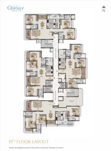 Project Image of 1677.0 - 2435.0 Sq.ft 3 BHK Apartment for buy in Skyline Odyssey