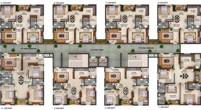 Project Image of 1189.74 - 1634.18 Sq.ft 2 BHK Apartment for buy in Greenstoneindia Kadamba Forest