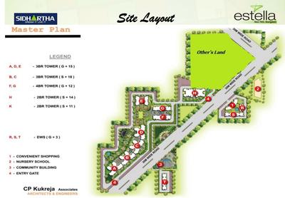 Project Image of 1245.0 - 2600.0 Sq.ft 2 BHK Apartment for buy in Sidhartha Estella