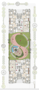 Project Image of 861.97 - 876.83 Sq.ft 3 BHK Apartment for buy in Avaska Meraki 86