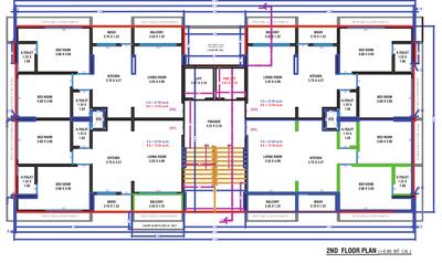 Project Image of 666.72 - 730.76 Sq.ft 2 BHK Apartment for buy in Eden Evoq And Empire