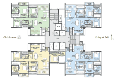 Project Image of 1093 Sq.ft 2 BHK Apartment / Flat for sale in Ravet for Rs. 9600000