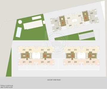 Project Image of 831.3 - 855.52 Sq.ft 3 BHK Apartment for buy in Orchid Finsbury