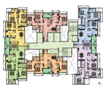 Project Image of 910 Sq.ft 2 BHK Apartment / Flat for sale in Kalyan West for Rs. 10000000