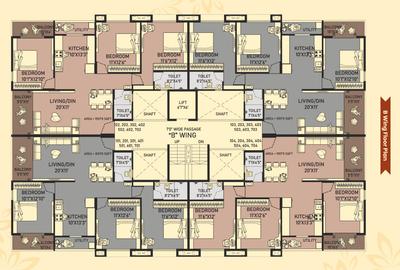 Project Image of 670.0 - 1557.0 Sq.ft 1 BHK Apartment for buy in Ashapuri Amrapali
