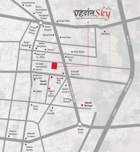 Project Image of 583.0 - 940.0 Sq.ft 2 BHK Apartment for buy in Rajvi Vedant Sky
