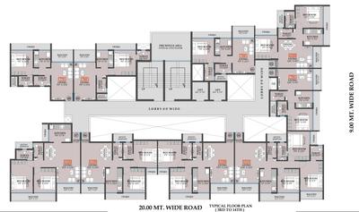 Project Image of 347.78 - 701.16 Sq.ft 1 BHK Apartment for buy in Jai Builders Prakash Tower